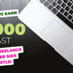 Freelance Writer Side Hustle canva image