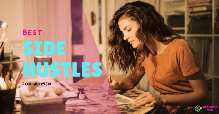 Side Hustles for Women image by canva pro