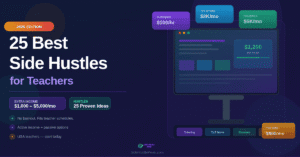 side hustle for teachers image