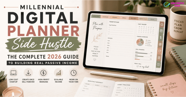 Millennial Digital Planner Side Hustle image