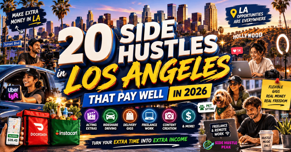 Side Hustles Los Angeles PNG image