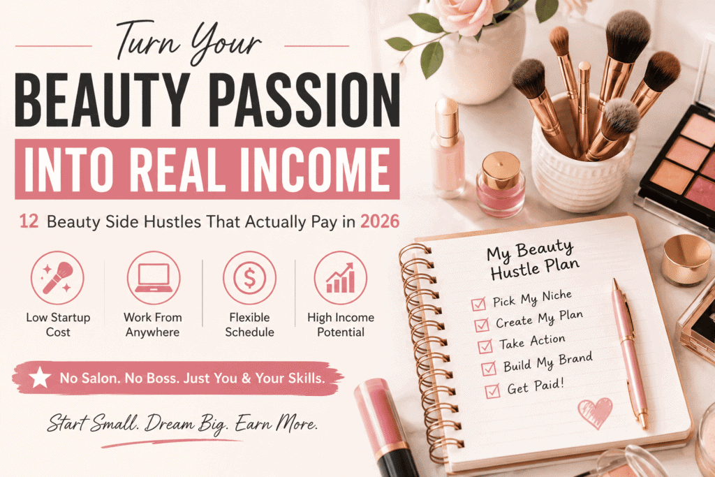 beauty side hustles image