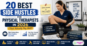 side hustles for physical therapists image
