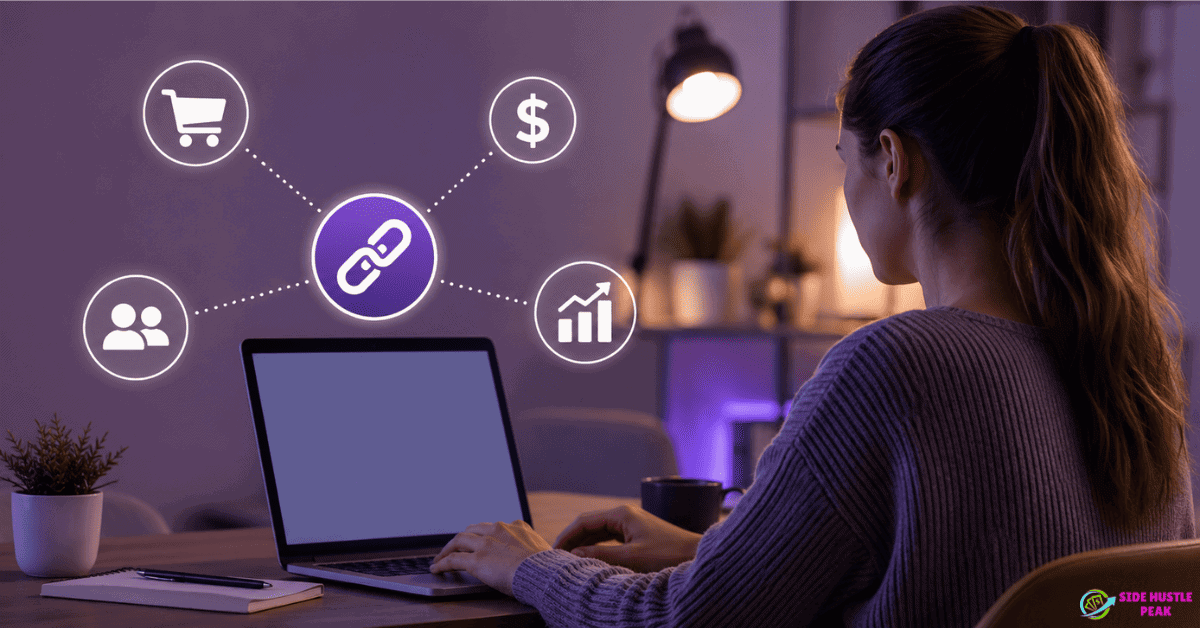 affiliate marketing side hustle image